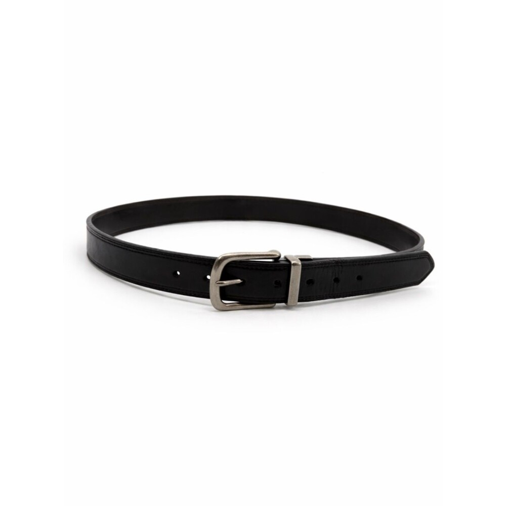Dickies Mens Leather Reversible Belt Black & Brown Silver Classic